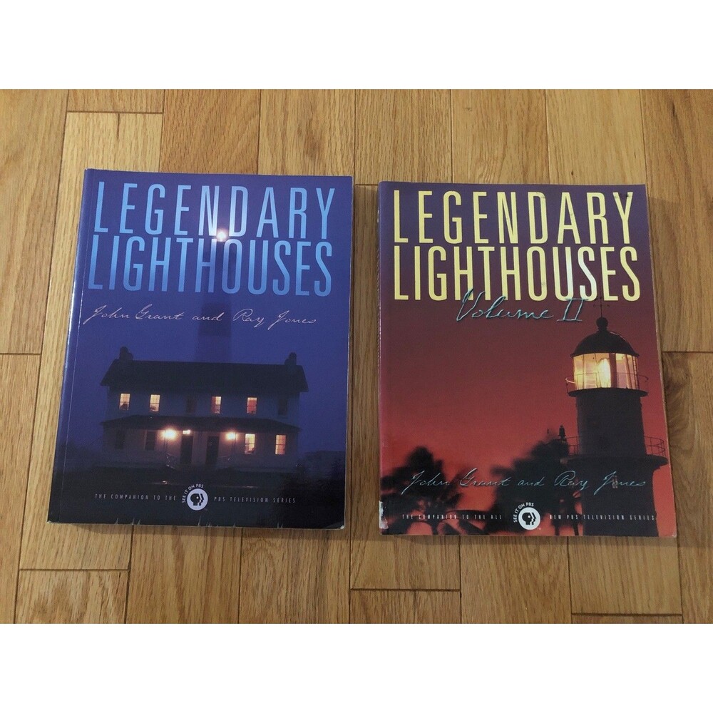 Legendary Lighthouses Volumes 1 and 2 Paperbacks Companion to the PBS Series
